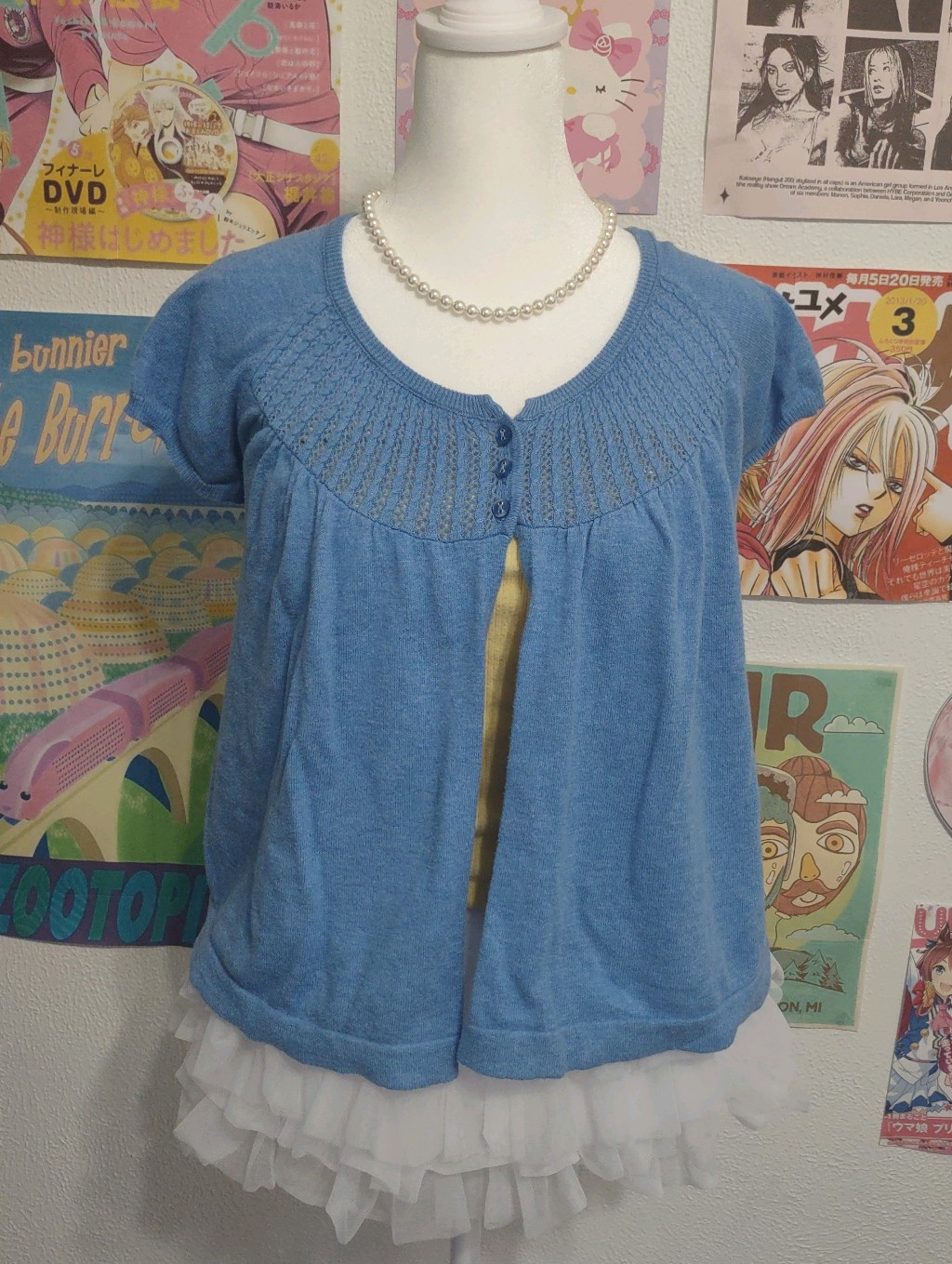 Y2k Babydoll Cardigan Y2k Babydoll Cardigan